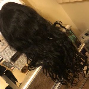 100% Brazilian Human Hair Wig w/ adjustable strap